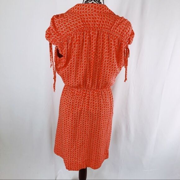 Anthropologie Maeve Carlotta Ruched Shirt Dress - Picture 4 of 7
